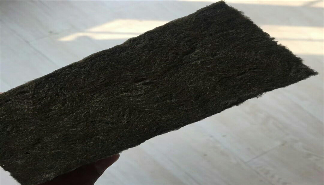 黑色防火巖棉板